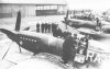 613 squadron spitfire f.14s at raf ringway in 1947