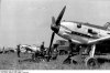 Bundesarchiv Bild 101I-058-1784A-14, Frankreich, Jagdflugzeuge Me 109 auf Feldflugplatz