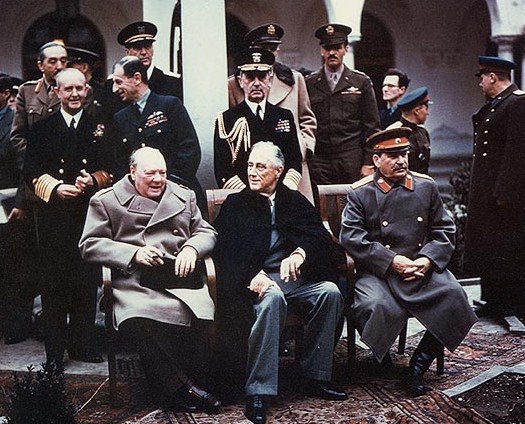 I tre Grandi alla Conferenza di Yalta